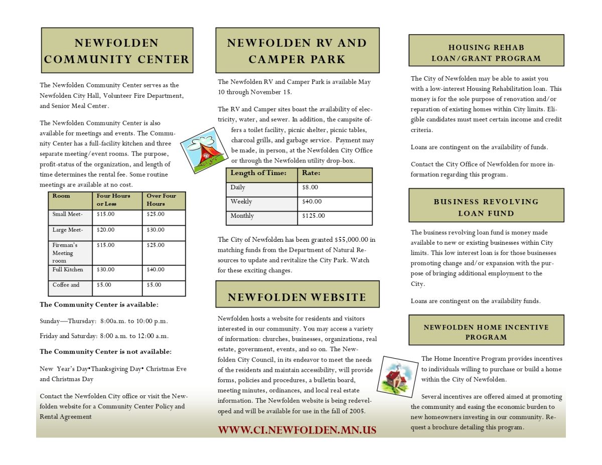 City Brochure with All Services