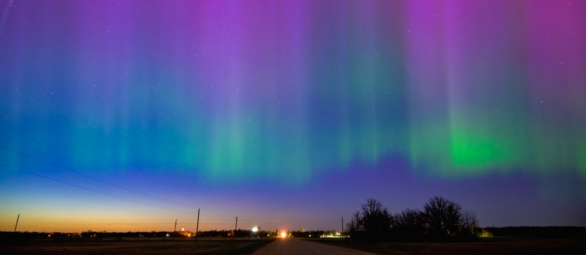 Northern Lights over Newfolden